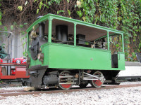 Lok der Chiemseebahn (Spur 7) von P. St&ouml;lzle, 04.09.2010.