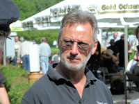 Roland Wobser, Vorsitzender der Dampfbahner Plochingen, 05.09.2010.