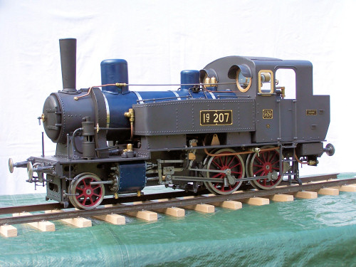 Badische Ig 207 (Spur 5) von Gerhard Pfotzer, Radolfzell - B&ouml;hringen. Foto G. Pfotzer.<br>
Das Bild kann durch Anklicken auch gr&ouml;sser dargestellt werden.