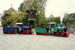Die beiden Dampfloks, Oktober 2007.