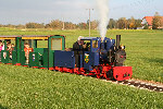 Zug in K&uuml;rnbach, Oktober 2007.