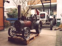 Foster Lokomobile von Manfred Treber, Dampfbahnclub Rhein-Main, Mai 2005
